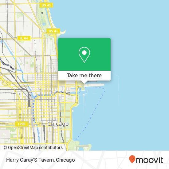 Harry Caray’S Tavern map