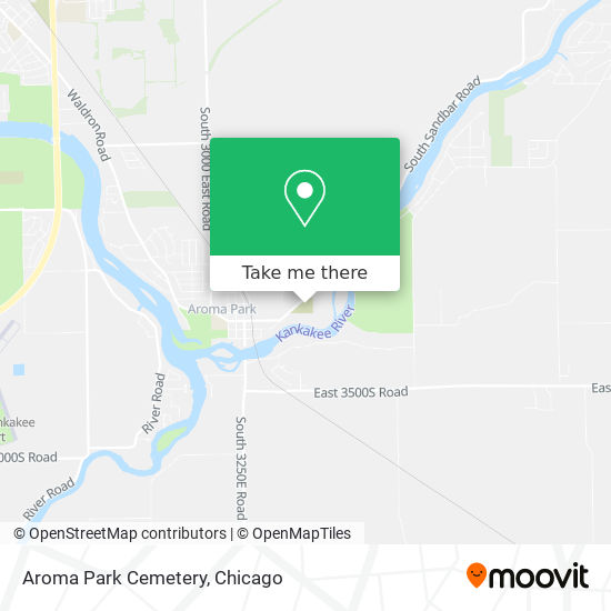 Aroma Park Cemetery map