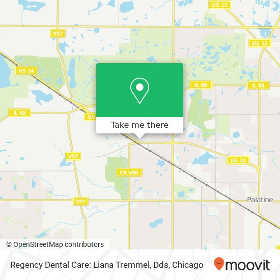 Regency Dental Care: Liana Tremmel, Dds map