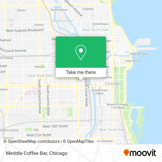 Meddle Coffee Bar map