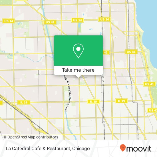 La Catedral Cafe & Restaurant map