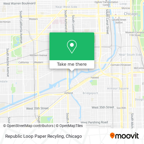 Mapa de Republic Loop Paper Recyling