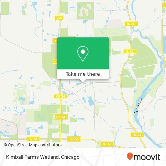 Mapa de Kimball Farms Wetland