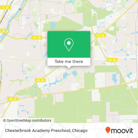 Mapa de Chesterbrook Academy Preschool