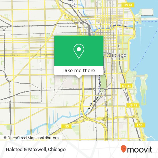 Halsted & Maxwell map