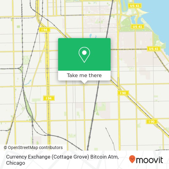 Currency Exchange (Cottage Grove) Bitcoin Atm map