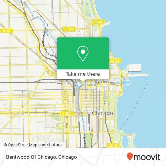 Bentwood Of Chicago map