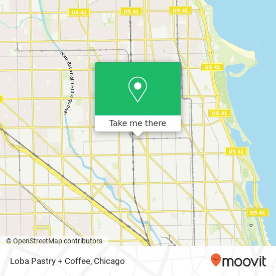 Loba Pastry + Coffee map