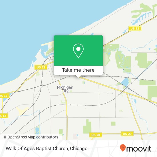Walk Of Ages Baptist Church map