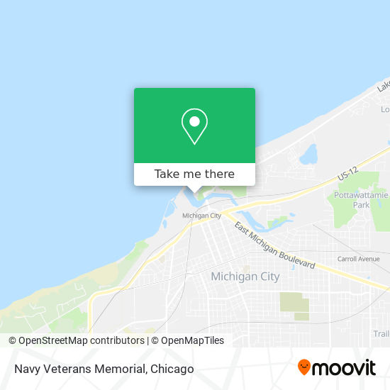 Mapa de Navy Veterans Memorial