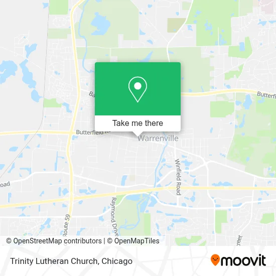 Trinity Lutheran Church map
