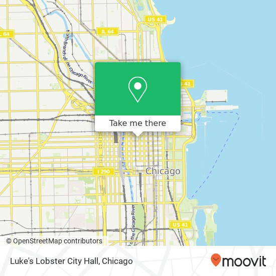 Luke's Lobster City Hall map
