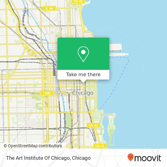 The Art Institute Of Chicago map