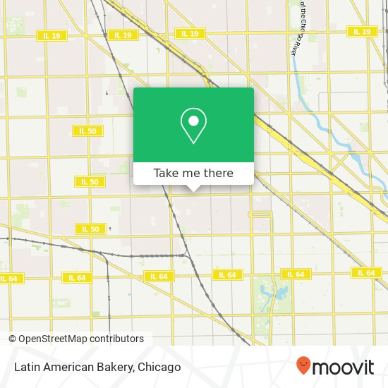 Mapa de Latin American Bakery