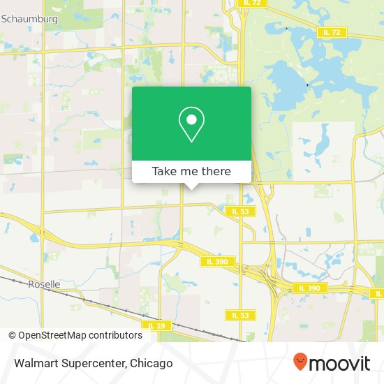 Walmart Supercenter map