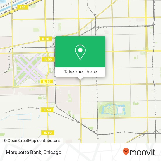 Marquette Bank map