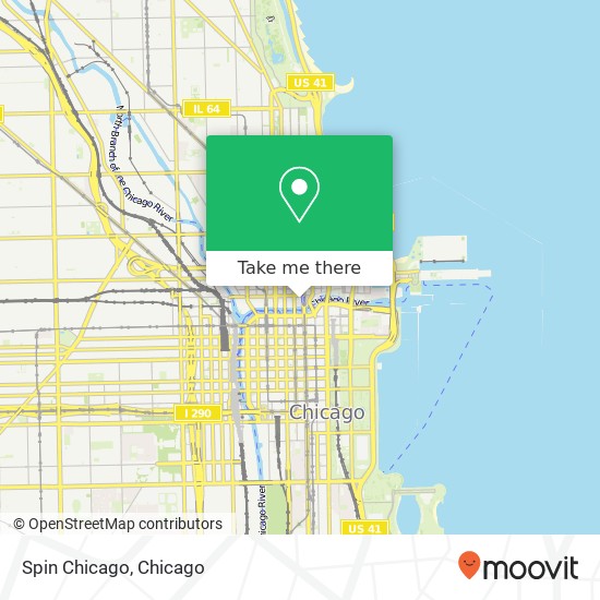 Spin Chicago map