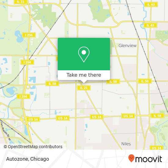 Autozone map