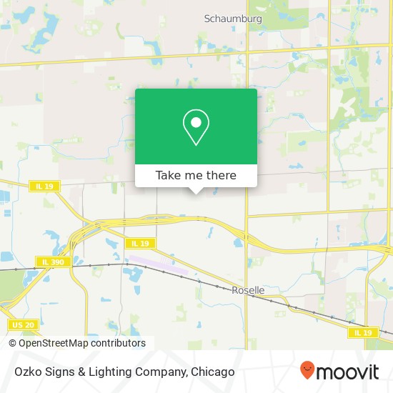 Ozko Signs & Lighting Company map