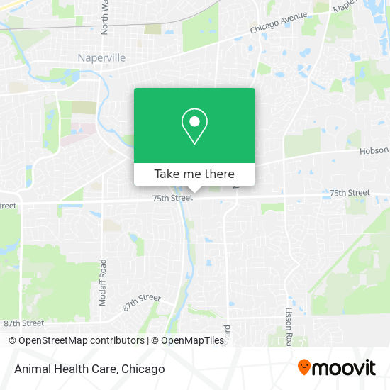 Animal Health Care map