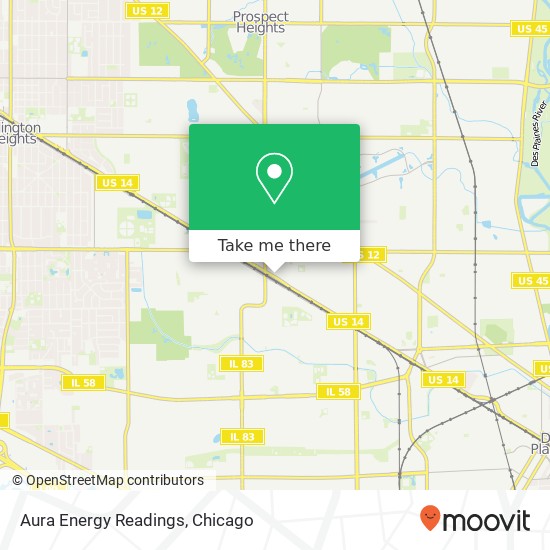 Aura Energy Readings map
