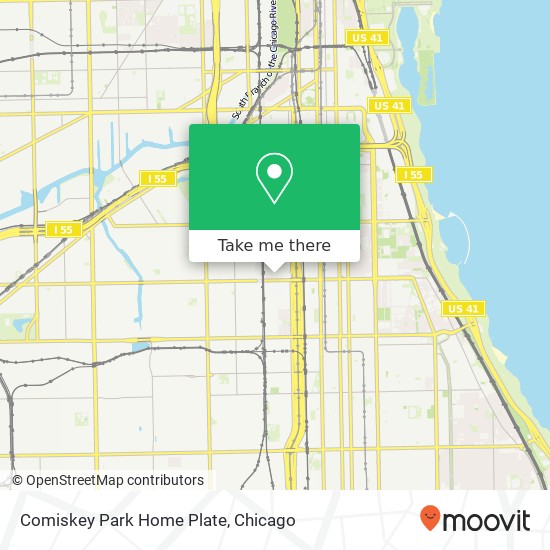 Comiskey Park Home Plate map