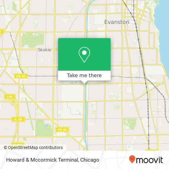 Mapa de Howard & Mccormick Terminal