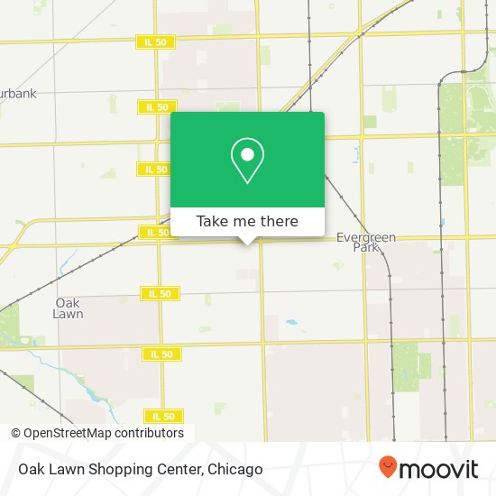 Mapa de Oak Lawn Shopping Center