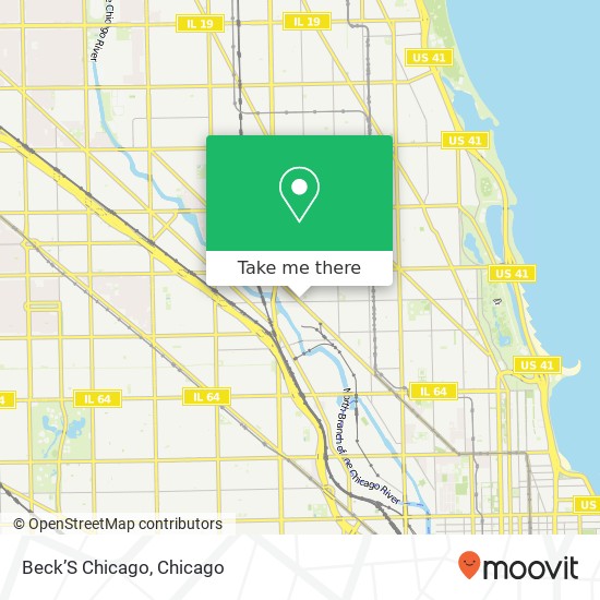 Beck’S Chicago map