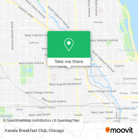 Kanela Breakfast Club map