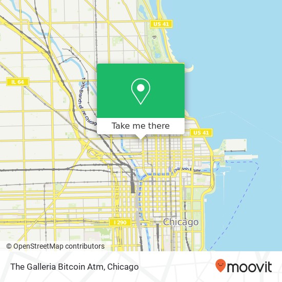 The Galleria Bitcoin Atm map