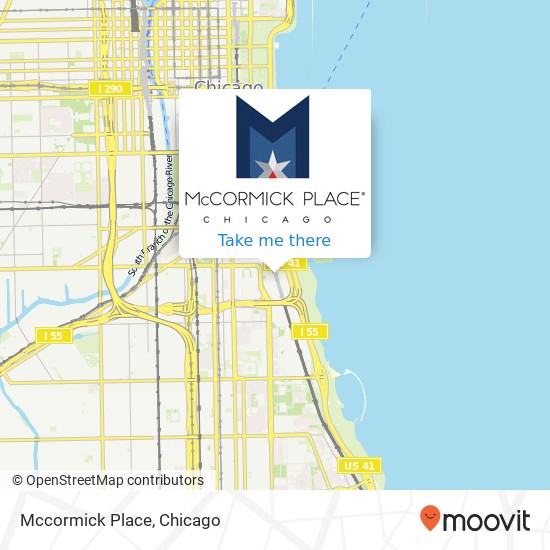 Mccormick Place map