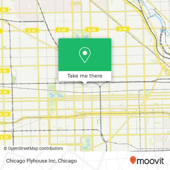 Chicago Flyhouse Inc map