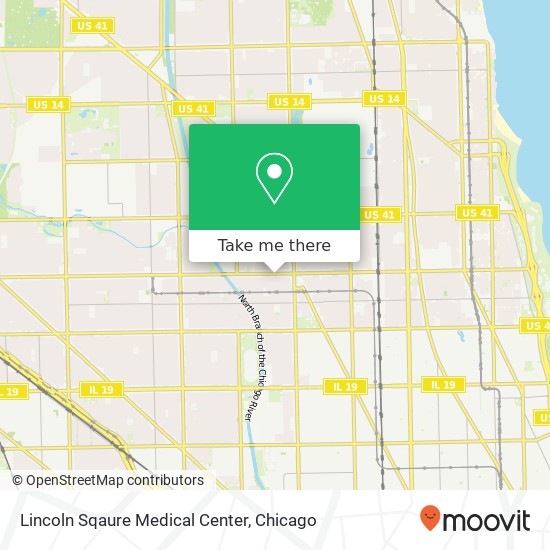 Lincoln Sqaure Medical Center map