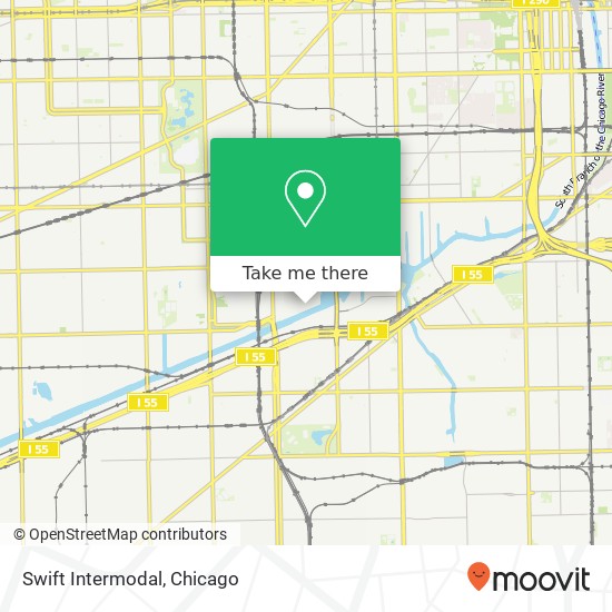 Swift Intermodal map