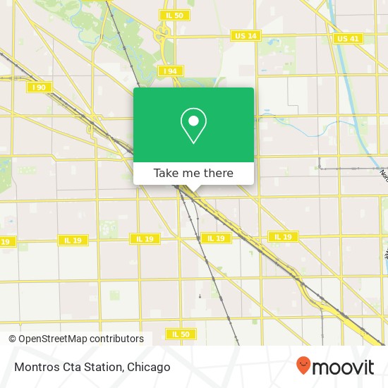 Montros Cta Station map