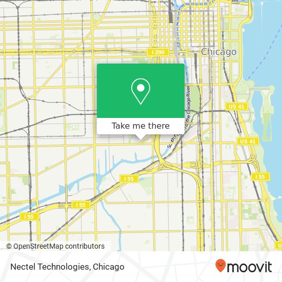 Nectel Technologies map