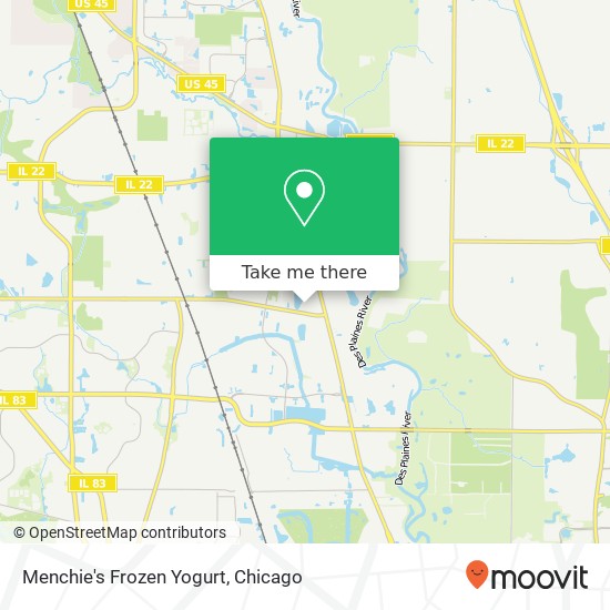 Menchie's Frozen Yogurt map