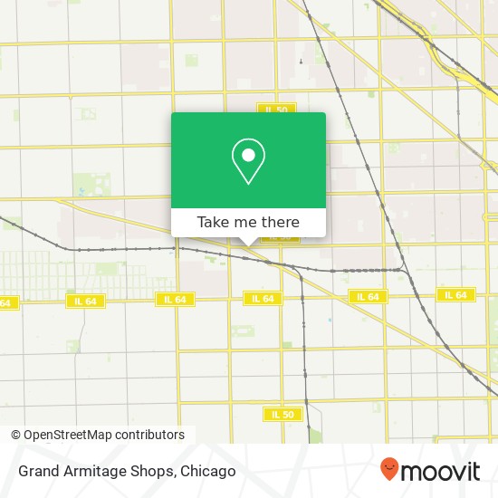 Grand Armitage Shops map