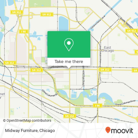 Midway Furniture map