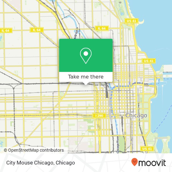 City Mouse Chicago map