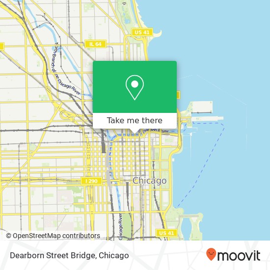 Mapa de Dearborn Street Bridge