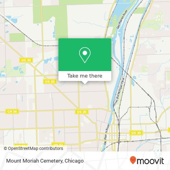 Mapa de Mount Moriah Cemetery