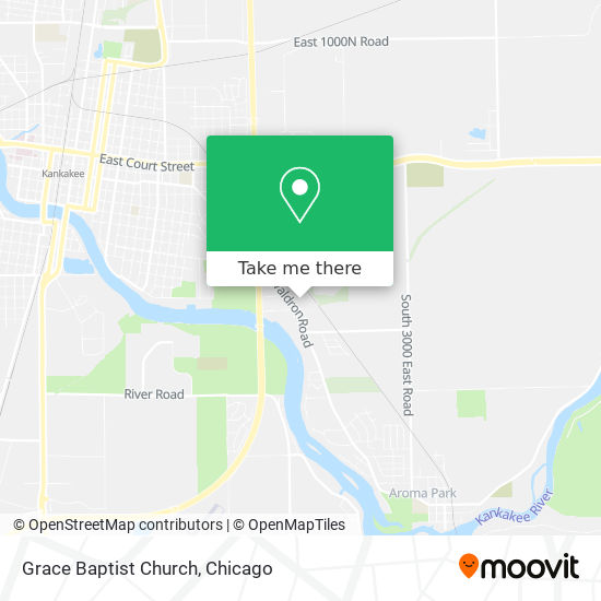 Grace Baptist Church map