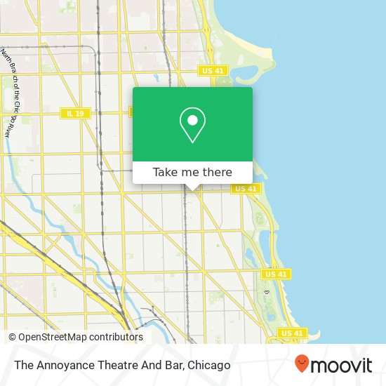 Mapa de The Annoyance Theatre And Bar