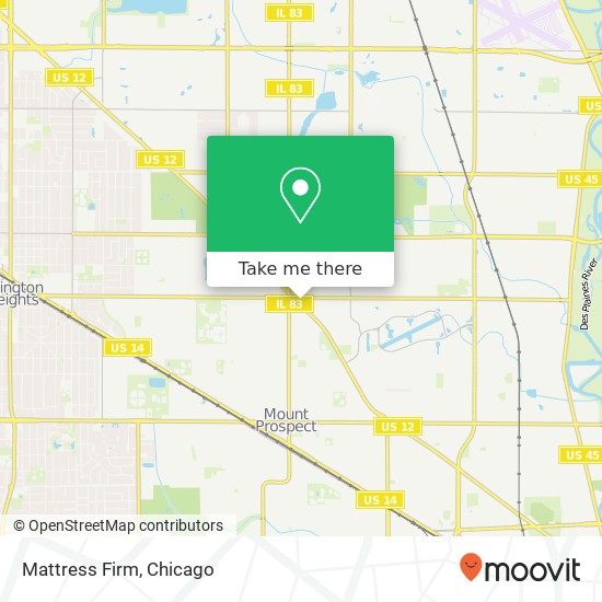 Mattress Firm map