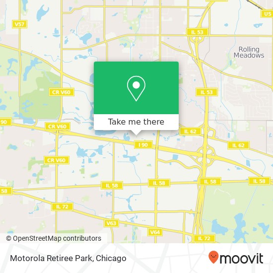 Mapa de Motorola Retiree Park