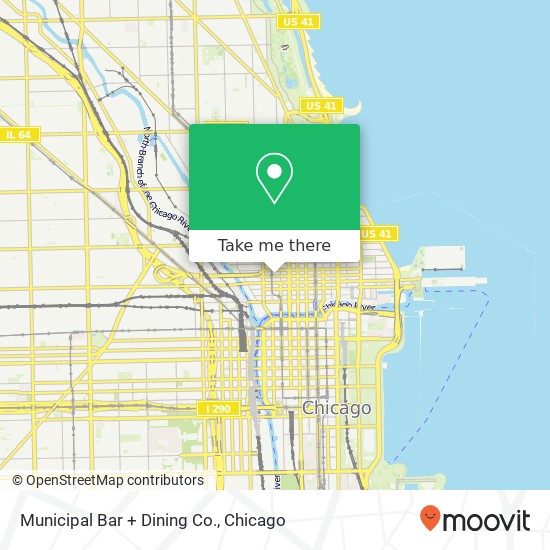 Municipal Bar + Dining Co. map