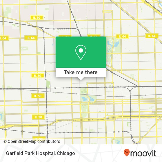 Mapa de Garfield Park Hospital