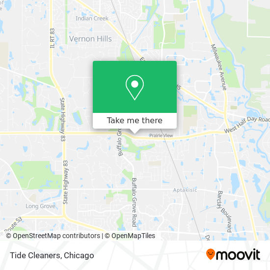 Tide Cleaners map